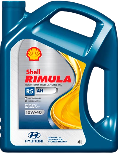 Моторное масло SHELL 10W40 RIMULA R5 AH, 4л